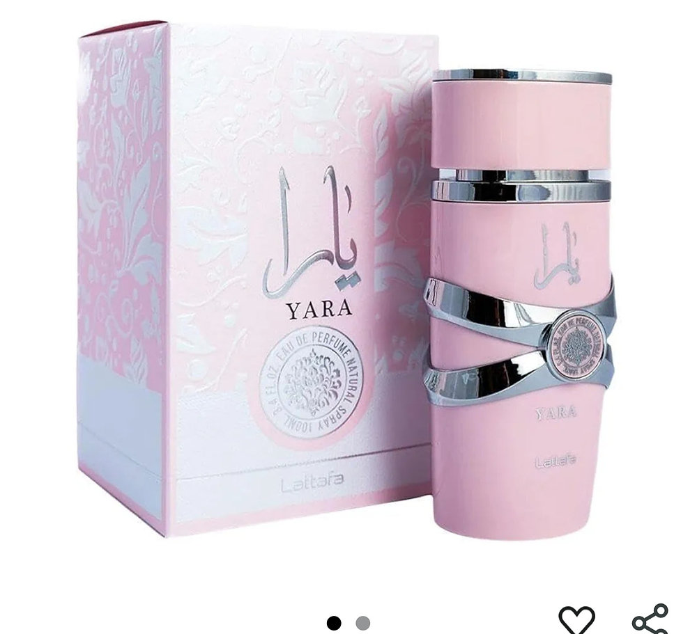 Yara – Vanilla Pink Eau De Parfum 100ml (3.4 fl oz) for Female Long-Lasting Fragrance